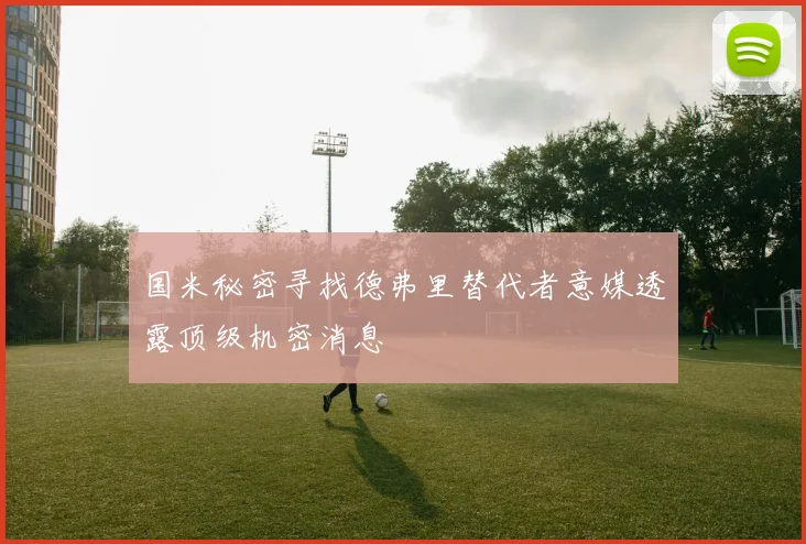 国米秘密寻找德弗里替代者意媒透露顶级机密消息